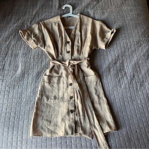 Zara safari dress